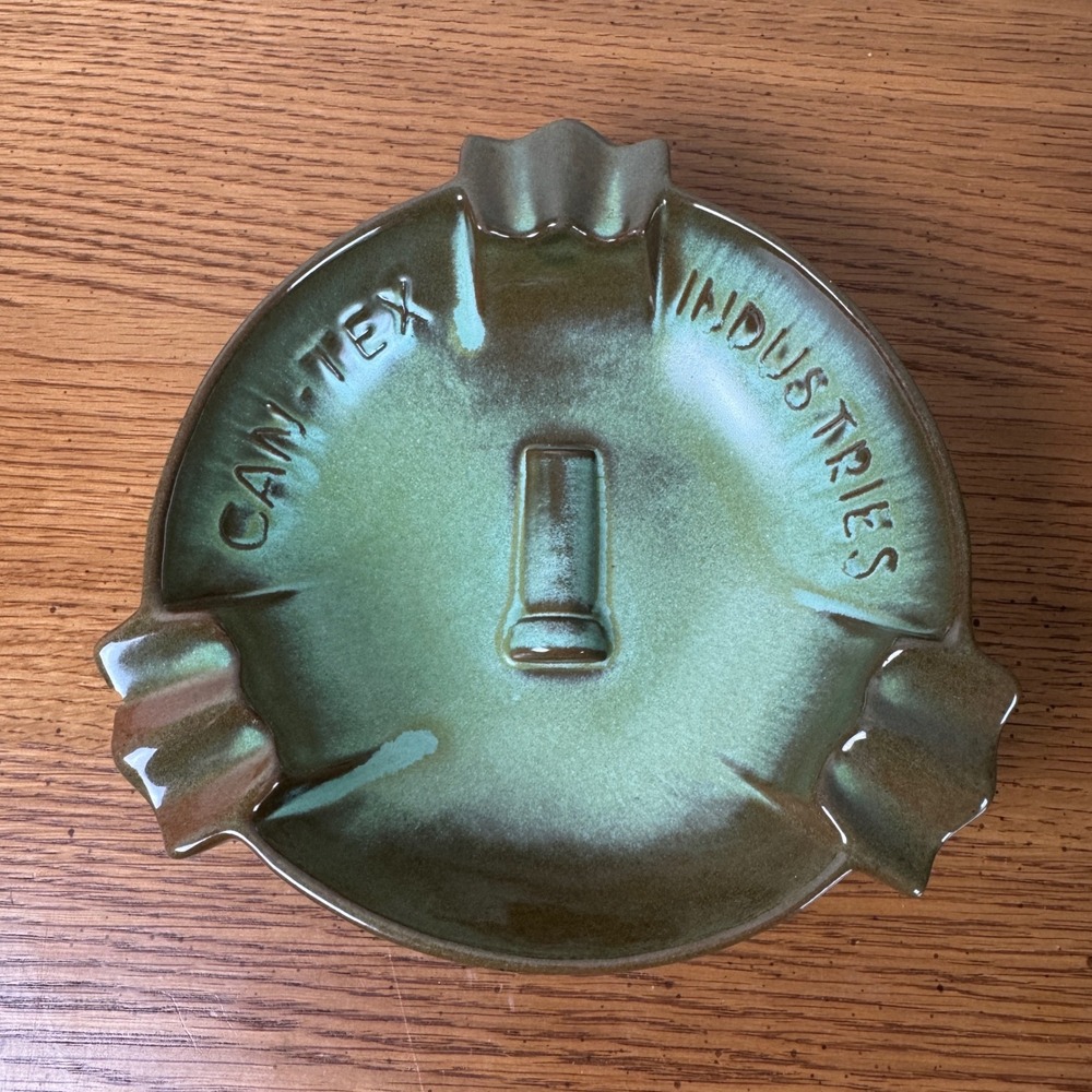 Vintage FRANKOMA Pottery CAN-TEX INDUSTRIES Ashtray‎ 458